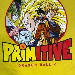 OG Primitive DBZ yellow size small
